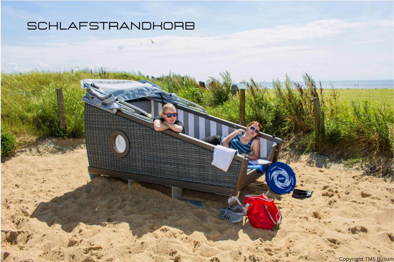 Ferienwohnung Maisonette In Ruhiger Und Zentraler Lage Mit Parkplatz Büsum Exterior foto